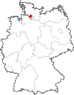 Karte Bokholt-Hanredder
