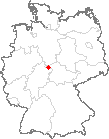 Karte Fretterode