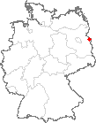 Karte Gusow-Platkow
