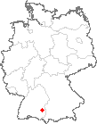 Karte Laupheim